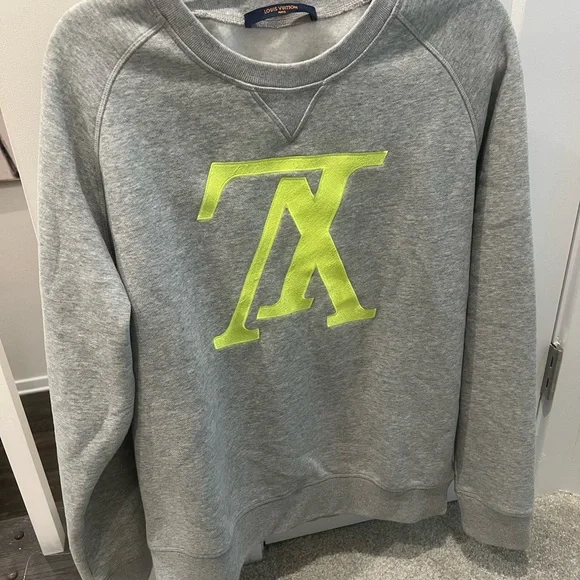 トップス LOUIS VUITTON 20AW LV Logo Sweat Shirt Louis Vuitton by Virgil Abloh - White Women Casual Top